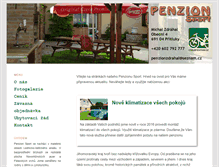 Tablet Screenshot of penzion-sport.eu